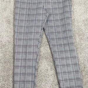 Gray Plaid women's pants